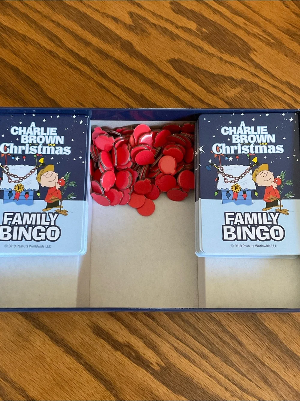 A Charlie Brown Christmas Family Bingo Game, Fun For The Whole Family